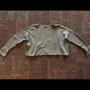 Cropped sweater